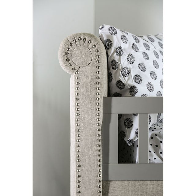 Sascha Twin/Twin Bunk Bed - U&U Home Budget Furniture (Carteret, NJ)