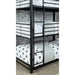 Olga I Antique Black Full/Full Bunk Bed - U&U Home Budget Furniture (Carteret, NJ)