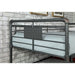 Olga III Sand Black Twin/Full/Queen Bunk Bed - U&U Home Budget Furniture (Carteret, NJ)