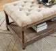 Tanya Beige Bench - U&U Home Budget Furniture (Carteret, NJ)