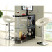 Numbi Black/Chrome Mini Server - U&U Home Budget Furniture (Carteret, NJ)
