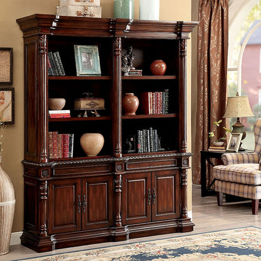 Roosevelt Large Book Shelf - U&U Home Budget Furniture (Carteret, NJ)