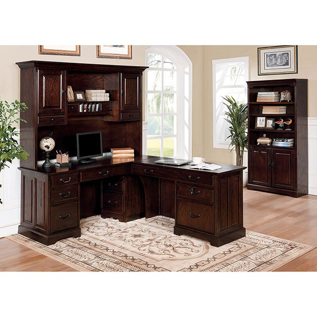 Tami Credenza Desk Hutch - U&U Home Budget Furniture (Carteret, NJ)