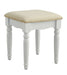 ATHY White Vanity w/ Stool - U&U Home Budget Furniture (Carteret, NJ)