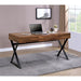 Tensed Sand Black Desk - U&U Home Budget Furniture (Carteret, NJ)