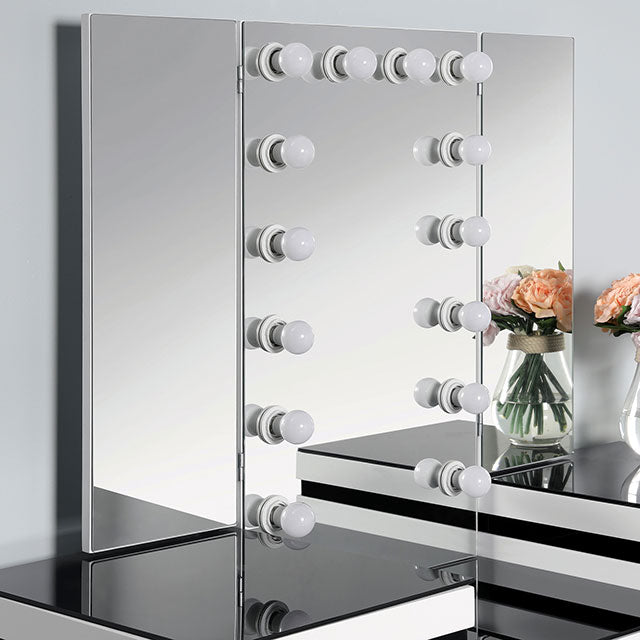 Madonna Vanity Set - U&U Home Budget Furniture (Carteret, NJ)