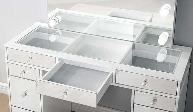 Margret Vanity Set - U&U Home Budget Furniture (Carteret, NJ)