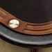 MELINA Brown Cherry Game Table - U&U Home Budget Furniture (Carteret, NJ)