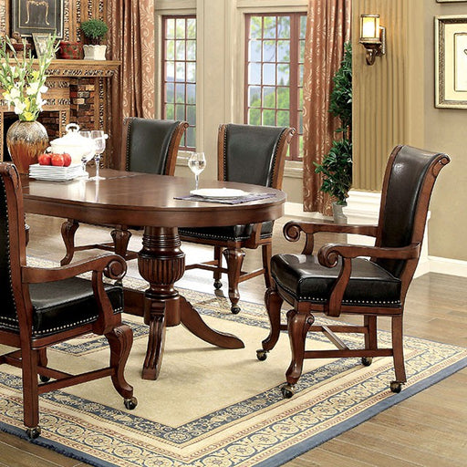 Melina 7 Pc Dining Table Set - U&U Home Budget Furniture (Carteret, NJ)