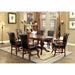 Melina 7 Pc Dining Table Set - U&U Home Budget Furniture (Carteret, NJ)