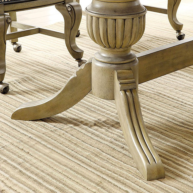 Melina 7 Pc Dining Table Set - U&U Home Budget Furniture (Carteret, NJ)