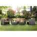 Olina Patio Sofa Set - U&U Home Budget Furniture (Carteret, NJ)