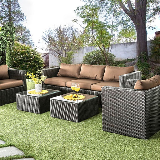 Olina Patio Sofa Set - U&U Home Budget Furniture (Carteret, NJ)