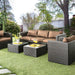 Olina Patio Sofa Set - U&U Home Budget Furniture (Carteret, NJ)