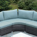 Morgana Corner Chair - U&U Home Budget Furniture (Carteret, NJ)