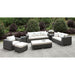 Somani 3 PC SET + 2 End TableS + Ottoman + BENCH - U&U Home Budget Furniture (Carteret, NJ)