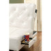 Farel Futon Sofa Red & White - U&U Home Budget Furniture (Carteret, NJ)