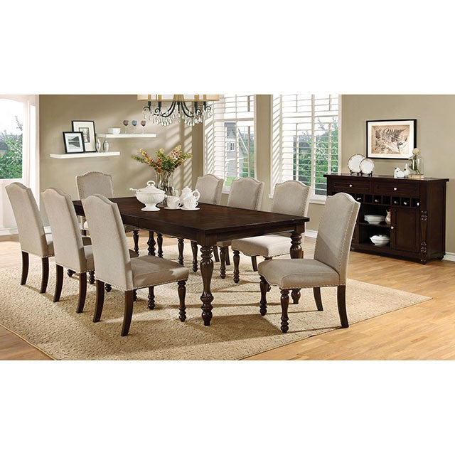 HURDSFIELD Antique Cherry Side Chair - U&U Home Budget Furniture (Carteret, NJ)