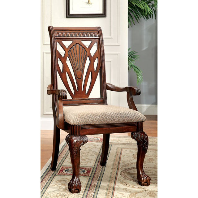 Petersburg Arm Chair (2/Box) - U&U Home Budget Furniture (Carteret, NJ)