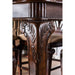 PETERSBURG II Cherry Counter Ht. Table - U&U Home Budget Furniture (Carteret, NJ)