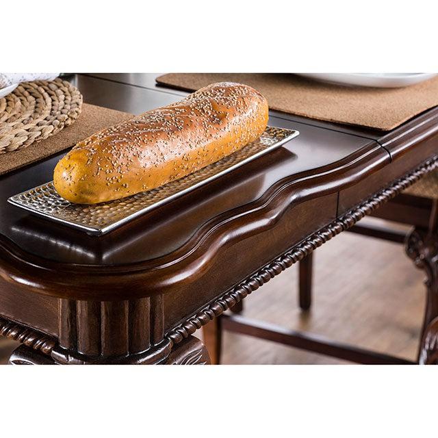 PETERSBURG II Cherry Counter Ht. Table - U&U Home Budget Furniture (Carteret, NJ)