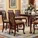 PETERSBURG II Cherry Counter Ht. Table - U&U Home Budget Furniture (Carteret, NJ)