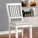 Kaliyah Antique White Counter Ht. Chair (2/CTN) - U&U Home Budget Furniture (Carteret, NJ)
