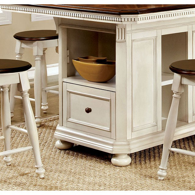 Sabrina Counter Ht Table Set - U&U Home Budget Furniture (Carteret, NJ)