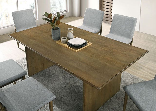 St Gallen 7 Pc Dining Table Set - U&U Home Budget Furniture (Carteret, NJ)