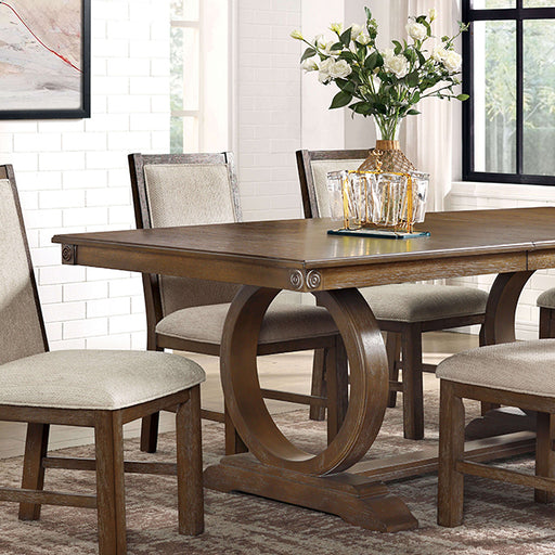 Monclova 7 Pc Dining Table Set - U&U Home Budget Furniture (Carteret, NJ)