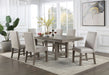 San Antonio 7 Pc Dining Table Set - U&U Home Budget Furniture (Carteret, NJ)