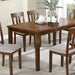 Medford 7 PC Dining Table set - U&U Home Budget Furniture (Carteret, NJ)