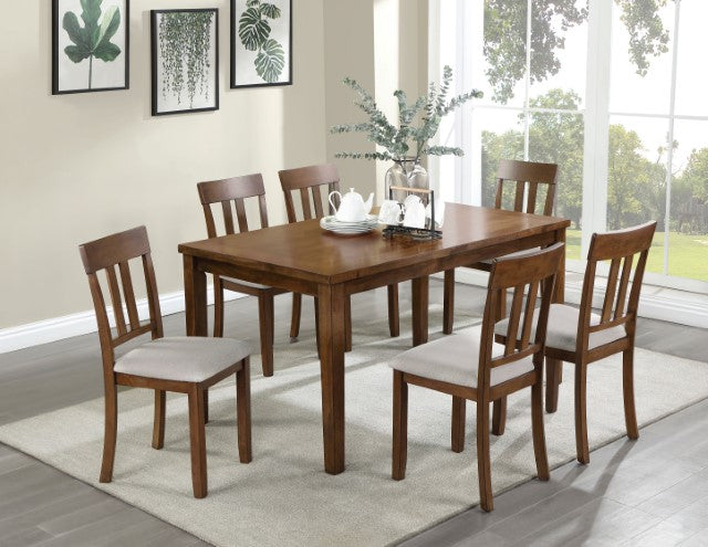 Medford 7 PC Dining Table set - U&U Home Budget Furniture (Carteret, NJ)