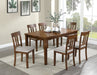 Medford 7 PC Dining Table set - U&U Home Budget Furniture (Carteret, NJ)