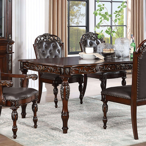 Nouvelle 7 Pc Dining Table Set - U&U Home Budget Furniture (Carteret, NJ)