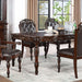 Nouvelle 7 Pc Dining Table Set - U&U Home Budget Furniture (Carteret, NJ)