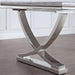 Wadenswil 7 Pc Dining Table Set - U&U Home Budget Furniture (Carteret, NJ)