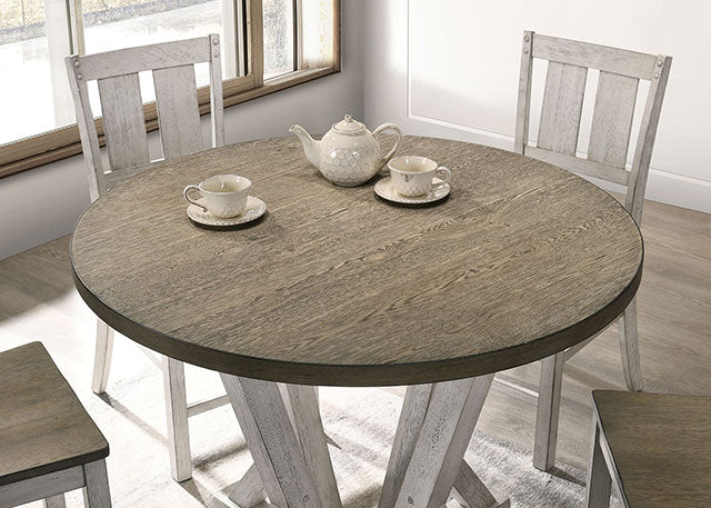 Dakota 5 Pc Counter Ht Table Set - U&U Home Budget Furniture (Carteret, NJ)