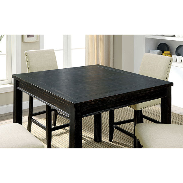 Kristie 5 Pc. Counter Ht. Table Set - U&U Home Budget Furniture (Carteret, NJ)