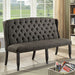 Sania 3-Seater Love Seat Bench - U&U Home Budget Furniture (Carteret, NJ)