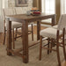 Sania 5 Pc Bar Table Set - U&U Home Budget Furniture (Carteret, NJ)