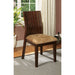 Ottawa Round Dining Table Brown - U&U Home Budget Furniture (Carteret, NJ)