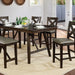 Bridgeville Counter Height Table - U&U Home Budget Furniture (Carteret, NJ)