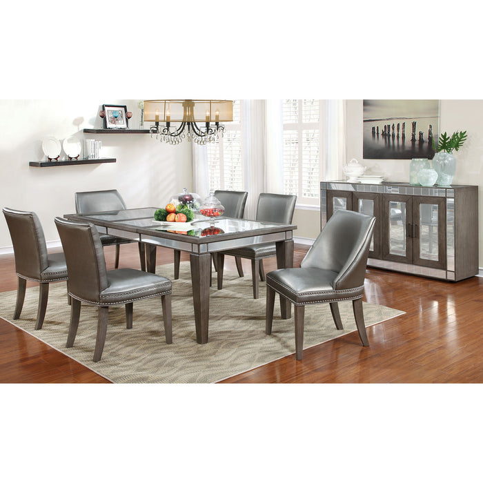 Sturgis Arm Chair (2/Box) - U&U Home Budget Furniture (Carteret, NJ)