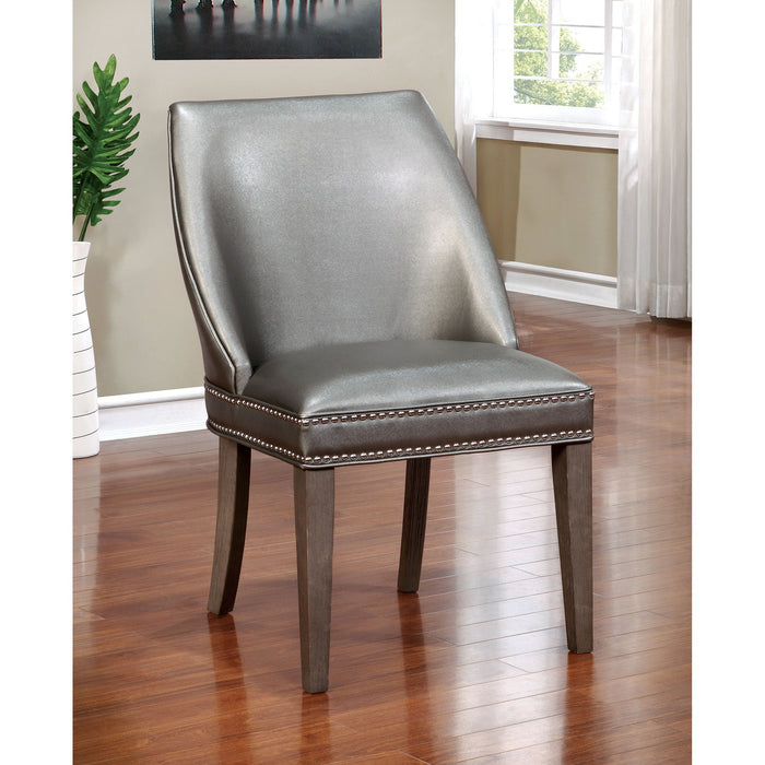 Sturgis Arm Chair (2/Box) - U&U Home Budget Furniture (Carteret, NJ)