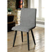 Vilhelm I Gray Side Chair (2/CTN) - U&U Home Budget Furniture (Carteret, NJ)