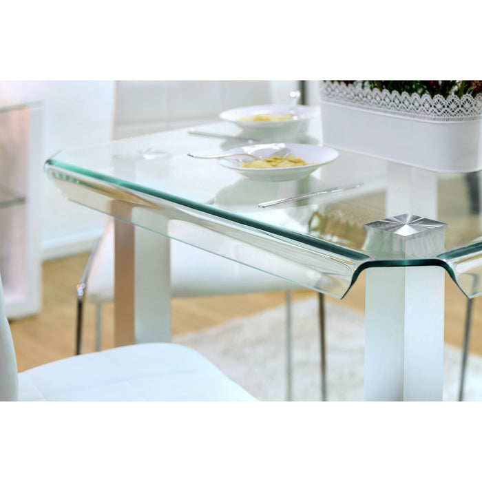 Richfield 5 Pc Counter Ht Table Set - U&U Home Budget Furniture (Carteret, NJ)