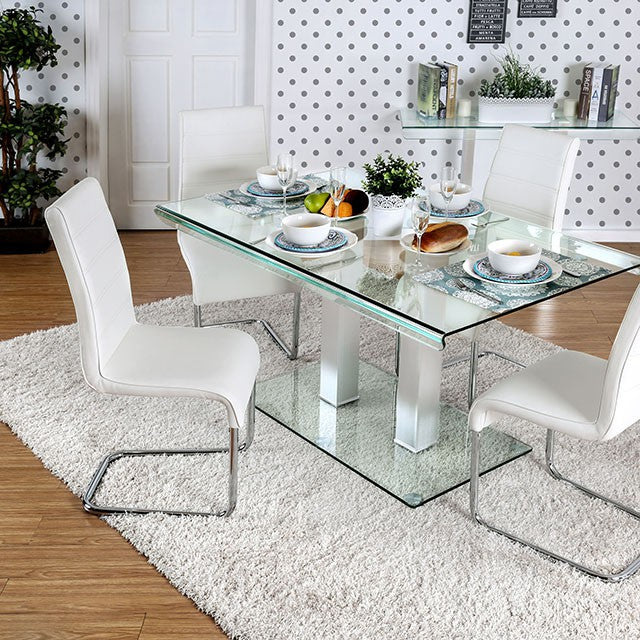 Richfield 7 Pc Dining Table Set - U&U Home Budget Furniture (Carteret, NJ)