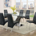 Svana Dining Table Grey - U&U Home Budget Furniture (Carteret, NJ)