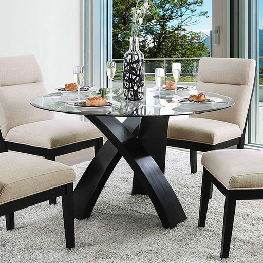 Jasmin 5 Pc Dining Table Set - U&U Home Budget Furniture (Carteret, NJ)
